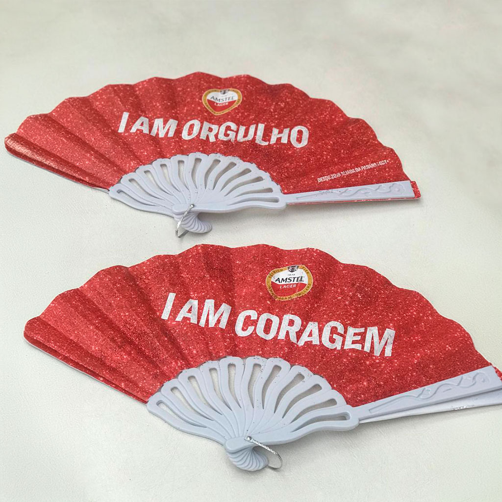 Leque Personalizado Amstel