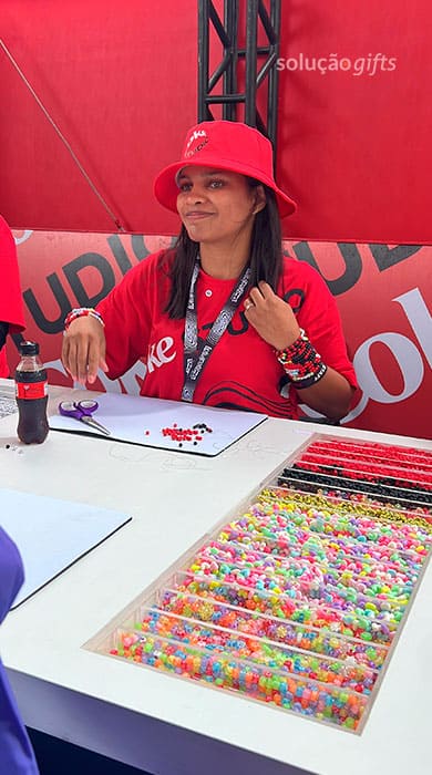 Ação de ativação Coca Cola.