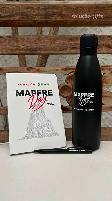 Kit personalizado para a Mapfre.