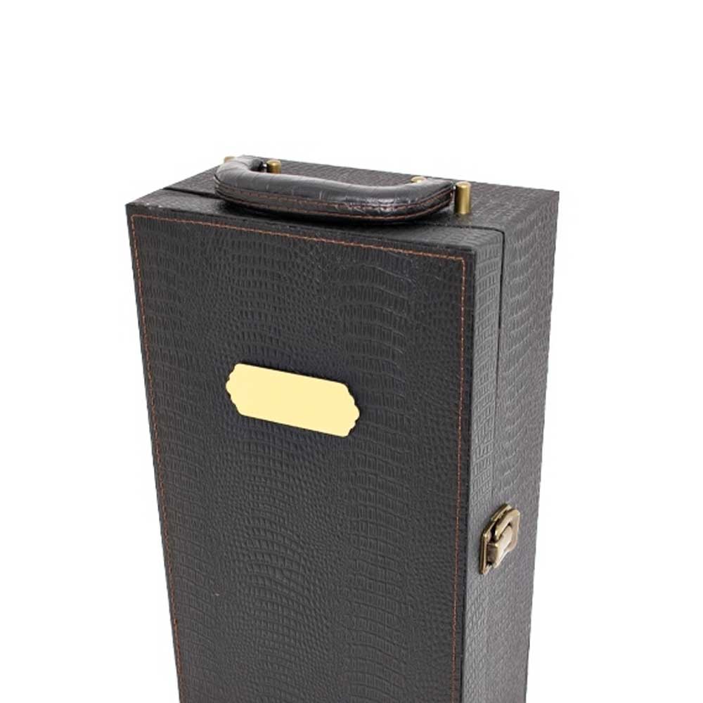 Kit Vinho Deluxe em Maleta Texturizada