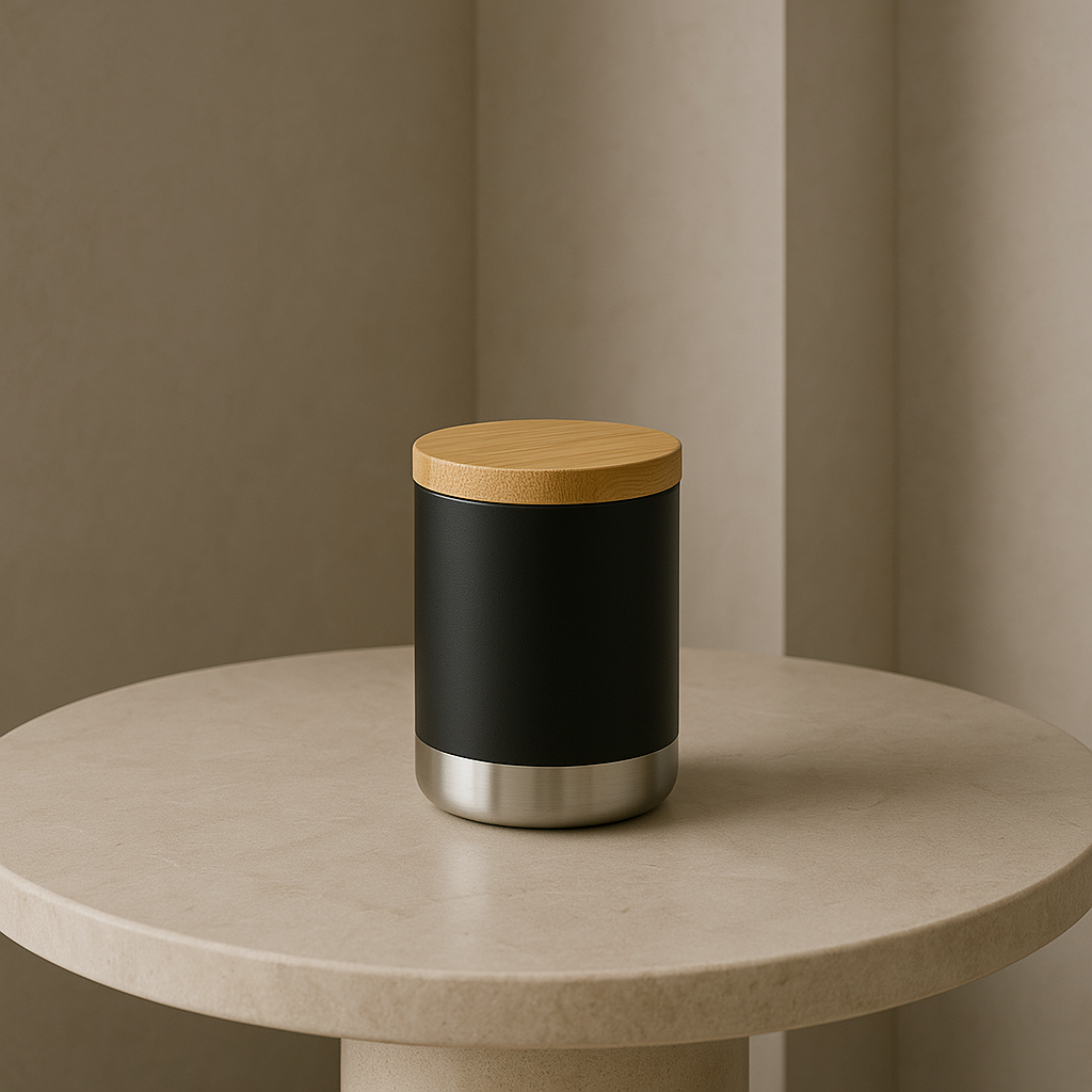 Copo Térmico com Tampa de Bambu Norre Tumbler