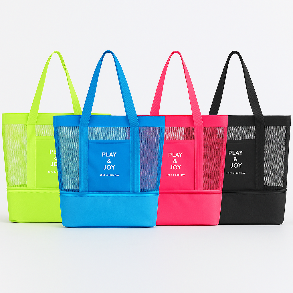 Sacola de Praia com Compartimento Térmico
