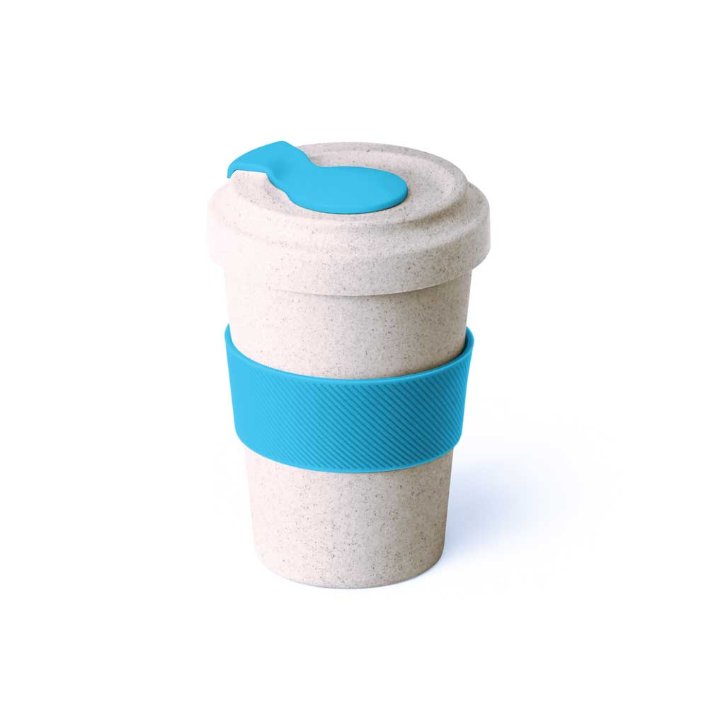 Copo Fibra de Bambu e Tira Silicone Canna