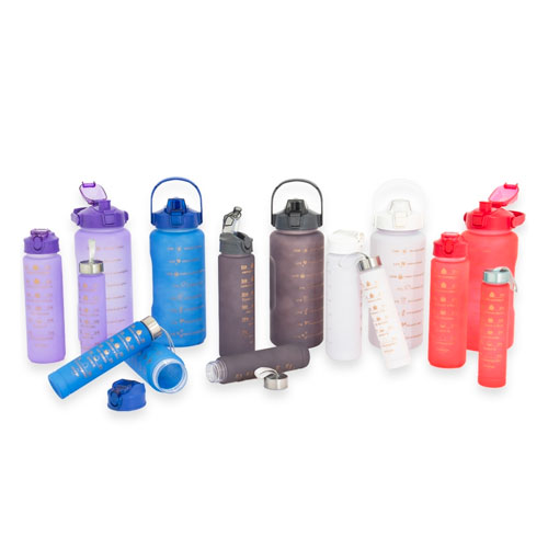 Kit com Garrafas Plásticas Personalizadas