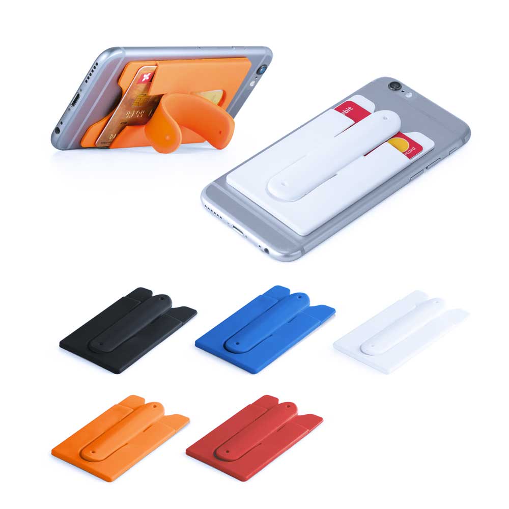 Porta Cartões com Suporte para Smartphone Carver