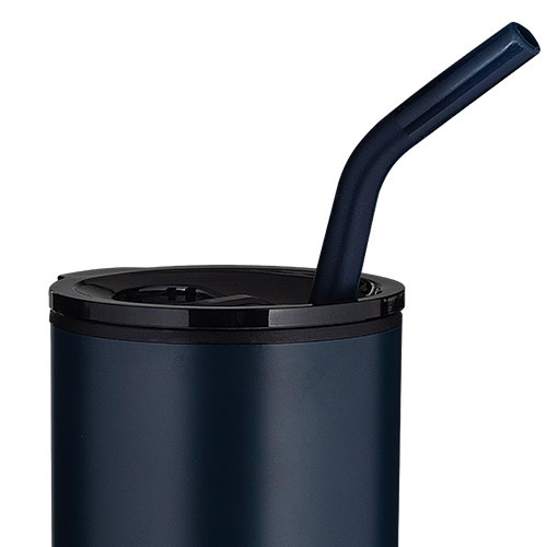 Copo Inox com Canudo Removível