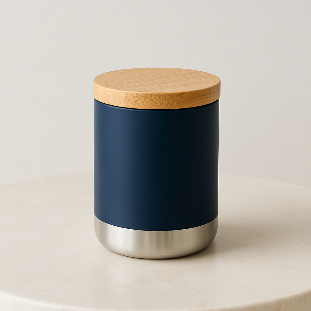 Copo Térmico com Tampa de Bambu Norre Tumbler